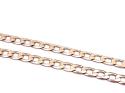 9ct Yellow Gold Flat Curb Chain 18 inch