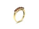 9ct Mandarin Garnet Eternity Ring