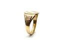 9ct Yellow Gold Oval Signet Ring