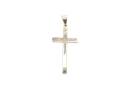 9ct Yellow Gold Plain Cross