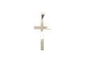 9ct Yellow Gold Plain Cross