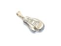 9ct Yellow Gold CZ Boxing Glove Pendant