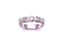 Platinum Diamond Eternity Ring 0.75ct