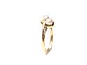 9ct Yellow Gold Pearl & Diamond Ring