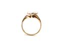 9ct Yellow Gold Pearl & Diamond Ring