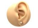 9ct Yellow Gold Pearl Flower Studs