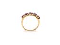 9ct Yellow Gold Ruby & Diamond Eternity Ring