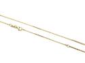 9ct Yellow Gold Trace Chain 16 -18 Inch