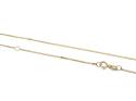 9ct Yellow Gold Fine Curb Chain 16-18 Inch