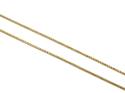 9ct Yellow Gold Fine Barley Chain 18 Inch