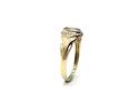 9ct Yellow Gold Topaz & Diamond Ring