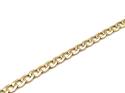 9ct Yellow Gold Flat Curb Bracelet