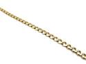 9ct Yellow Gold Flat Curb Bracelet