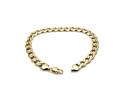 9ct Yellow Gold Flat Curb Bracelet