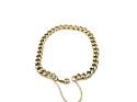 9ct Yellow Gold Flat Curb Bracelet