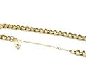 9ct Yellow Gold Flat Curb Bracelet