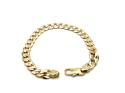 9ct Yellow Gold Flat Curb Bracelet