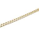 9ct Yellow Gold Flat Curb Bracelet