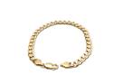 9ct Yellow Gold Flat Curb Bracelet