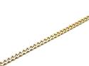 9ct Yellow Gold Flat Curb Bracelet