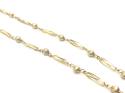 9ct Yellow Gold Ball & Bar Chain