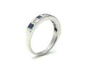 18ct Sapphire & Diamond Eternity Ring