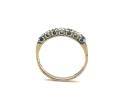 9ct Sapphire & Diamond Eternity Ring