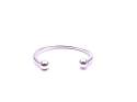 Silver Medium Torque Bangle