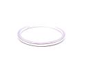 Silver Plain Square Edged Plain Bangle