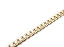 9ct Yellow Gold Flat Curb Bracelet