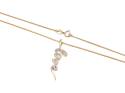 9ct Yellow Gold Diamond Love Pendant & Chain