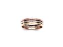 9ct 3 Colour Gold Wedding Ring