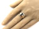 9ct Yellow Gold Diamond Signet Ring