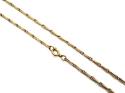 9ct Yellow Gold Hayseed Chain