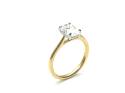 18ct Laboratory Grown Oval Diamond Solitaire Ring