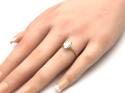 18ct Laboratory Grown Oval Diamond Solitaire Ring