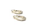 9ct Yellow Gold Creole Style Hoop Earrings 12mm