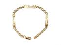 9ct Yellow Gold Fancy Link Bracelet