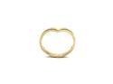 9ct Yellow Gold Wishbone Ring