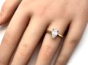 18ct Pear Laboratory Grown Diamond Ring 1.50ct