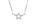 Silver Star Heritage/Paperclip Necklet