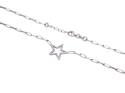 Silver Star Heritage/Paperclip Necklet