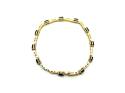 14ct Yellow Gold Sapphire Bracelet