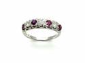 18ct Yellow Gold Ruby & Diamond Ring