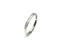 Platinum Diamond Channel Set Eternity Ring 0.20ct