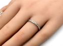 Platinum Diamond Channel Set Eternity Ring 0.25ct