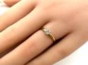 18ct Diamond Solitaire Ring 0.33ct