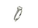 Platinum Diamond Solitaire Ring