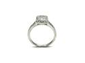 Platinum Diamond Cluster Ring 0.63ct