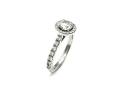 18ct Diamond Halo Cluster Ring 1.00ct